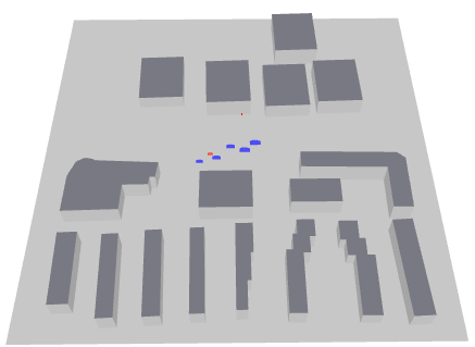 Nanjing dynamic traffic V2X scenario